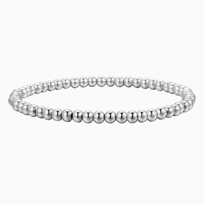 925 Solid Sterling Silver 3-4mm Round Semi Mount Blank Setting Bubble Ring for Breastmilk & Keepsake Resin Ceramic Jewelry