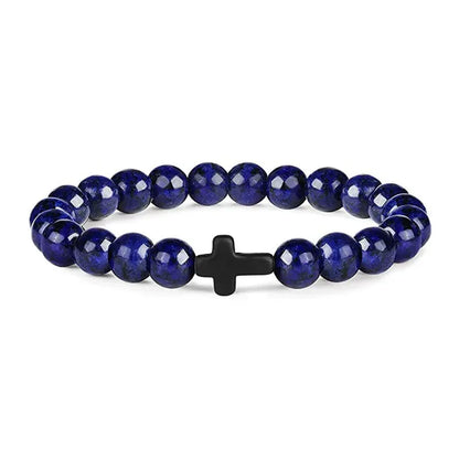 Men's Prayer Onyx Meditation Beads Bracelets