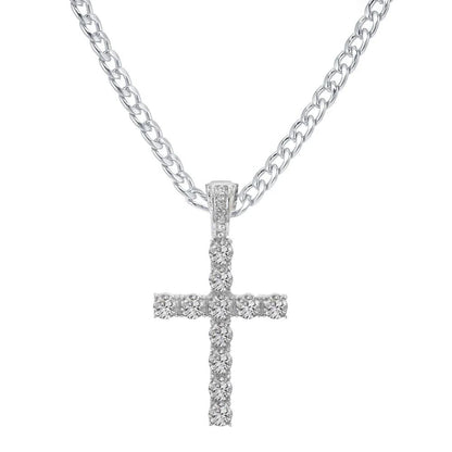 16mm Hip Hop Miami Cuban Link Chain Set Necklace +Watch+Bracelet Creative Iced Out Shiny Trendy Stylish Jewelry For Women Men