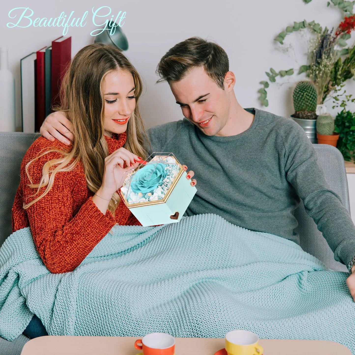 Everlasting Love: Ocean Heart Necklace Gift Set