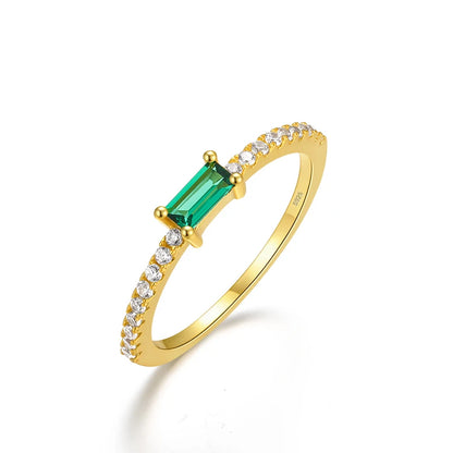Temple Ring | Afghanistan Tourmaline 10k Gold