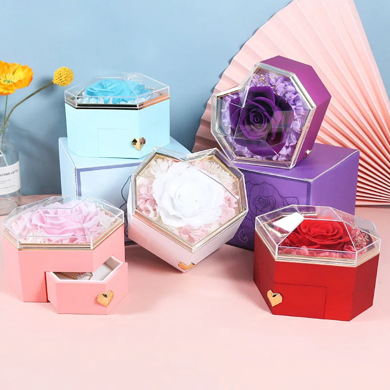 Everlasting Love: Ocean Heart Necklace Gift Set