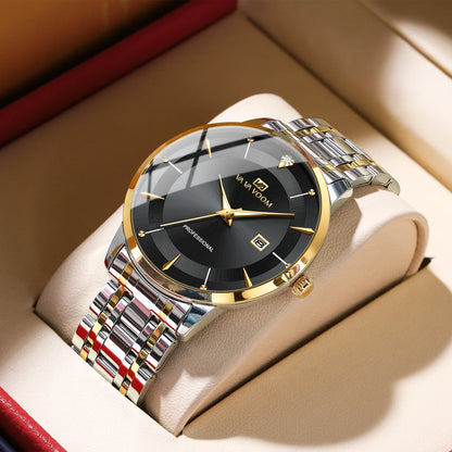Luxury Stainless Steel Watch