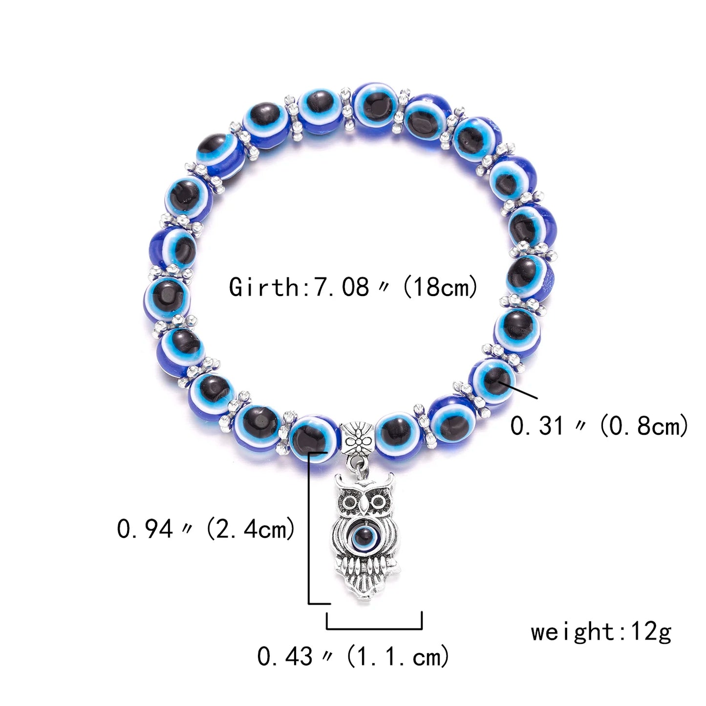 Halo Essence Evil Eye Bracelet