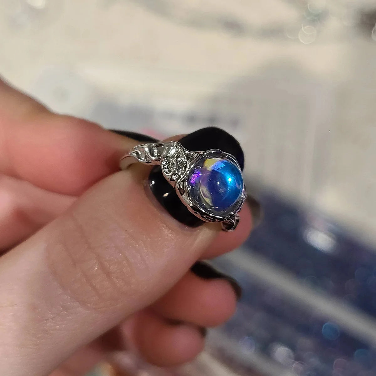 Stainless Steel Simple Smooth Metal Heart Ring for Women Men Y2K Trendy Ring Korean Elegant Party Jewelry Couple Gifts