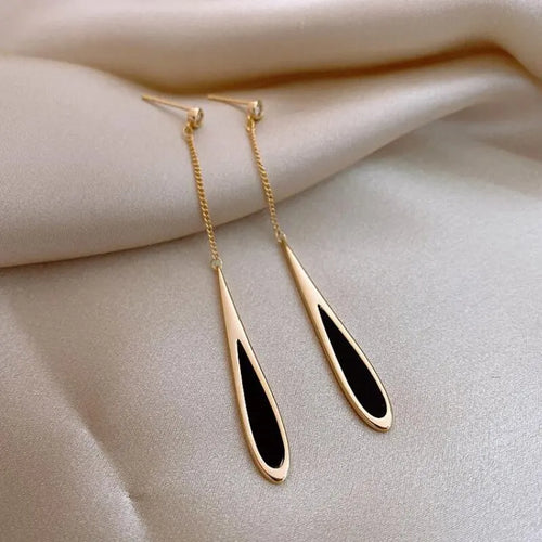 Simple Geometric Square Drop Earring For Women Korean Fashion