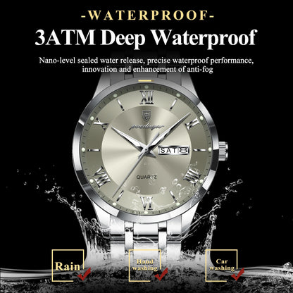 Luxury Fashion Waterproof Luminous Watch