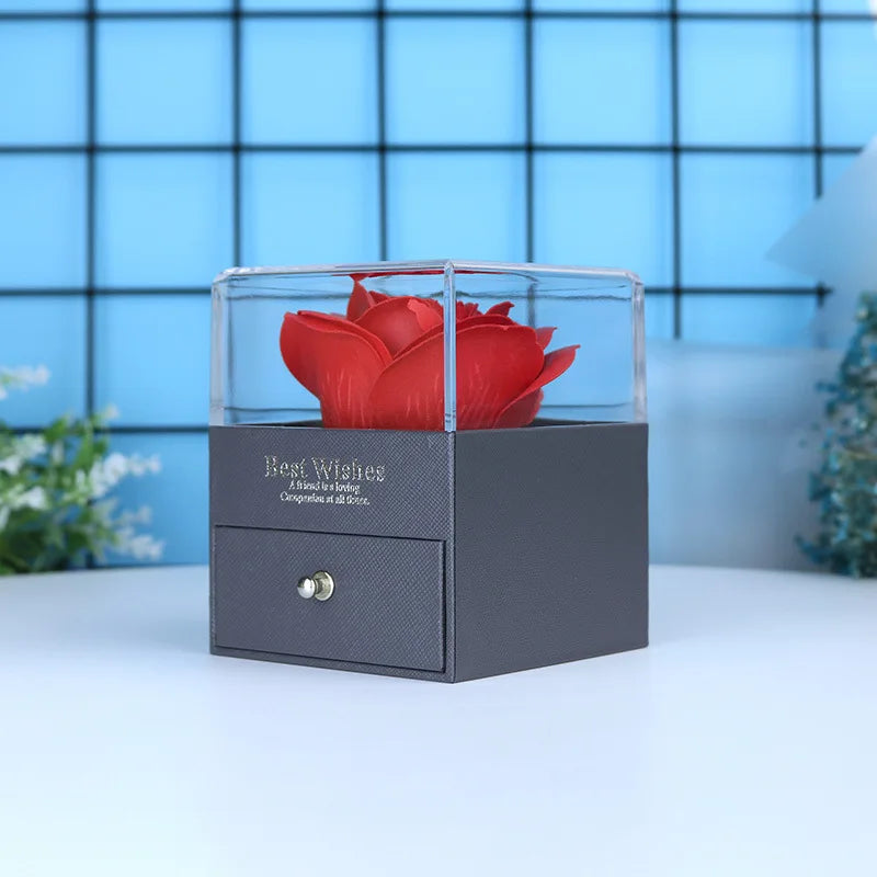 Eternal Bloom Rose Jewelry Box