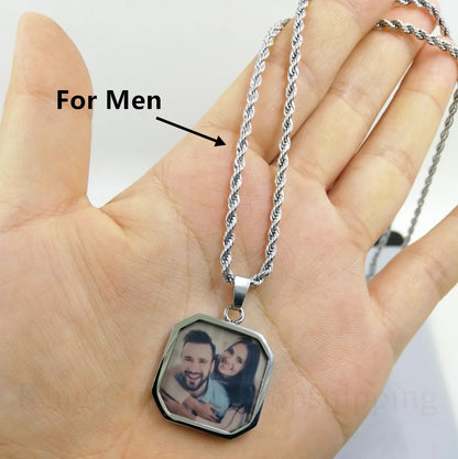 HeatReveal™ Custom Necklace 🔥💎 Your Secret Message Appears