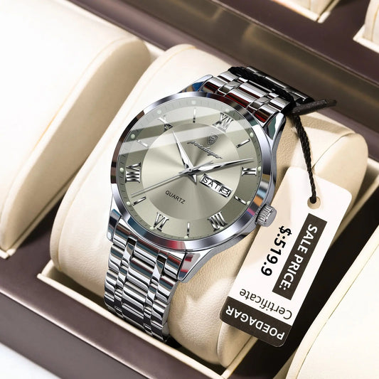 Luxury Fashion Waterproof Luminous Watch