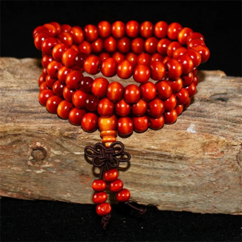 Mala Bead, Mala Bracelet, 108 Mala Bead, 8mm Mala Bracelet, Jewelry, Sandalwood Mala, Meditation Bracelet, Wrist Mala