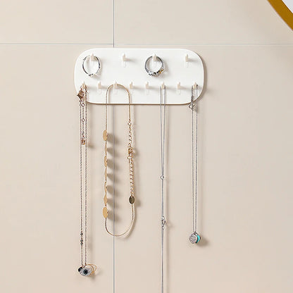 Multifunctional Jewelry Storage Rack Hook Wall Mounted Ring Earring