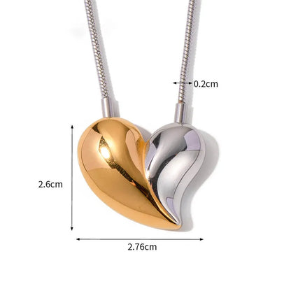 Toggle Clasp White Pendant Necklace