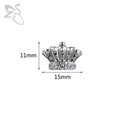 ZS 1 Set Hip Hop 18K Gold Plated Grillz Men Teeth Shiny CZ Crystal Cross Gap Grillz Colorful Zircon Top&Bottom Tooth Jewelry