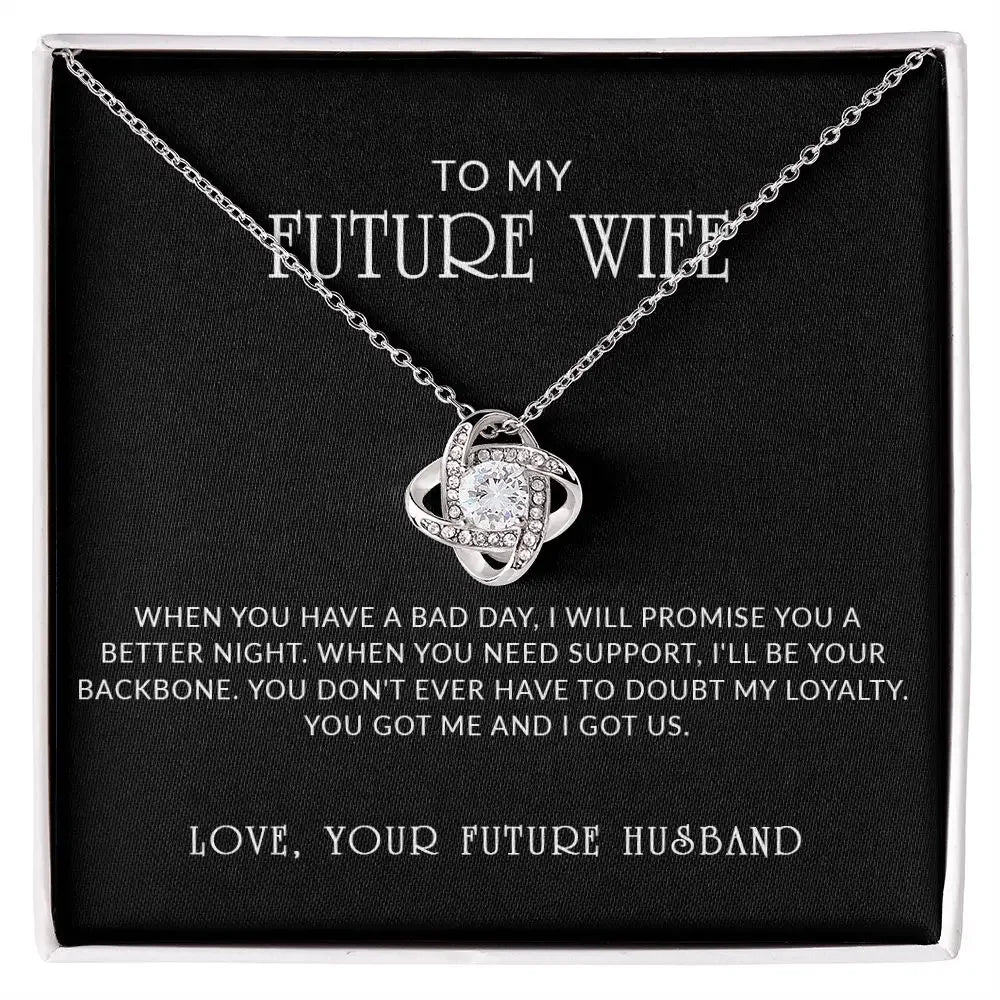 Timeless Allure: A Beautiful Necklace with a Love Note for My Wife