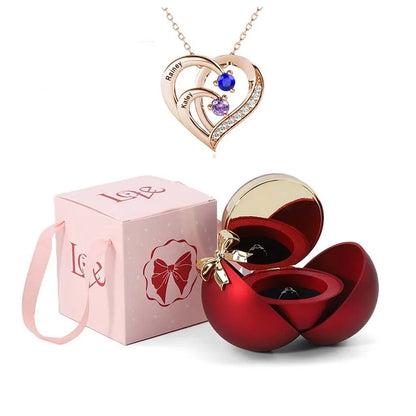 Luxury Rose Flower Ring Box – Make Your Proposal Unforgettable