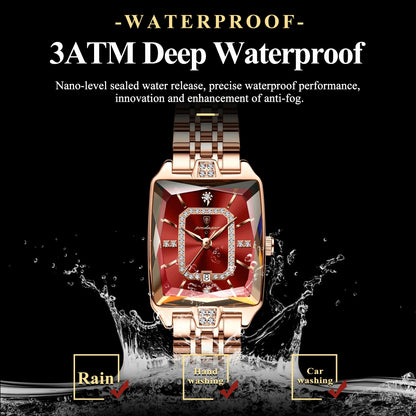 POEDAGAR Elegant Waterproof Women's Wristwatch