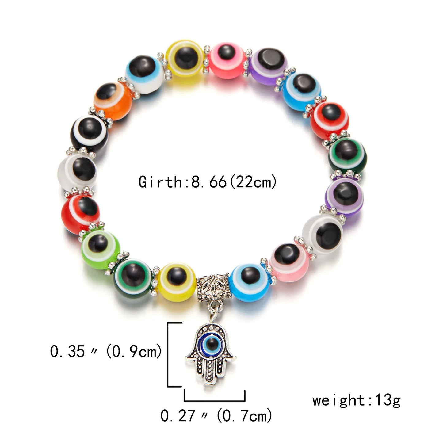 Halo Essence Evil Eye Bracelet