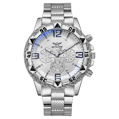 Steel Band Watch Quartz Watch Cross-border Men's Watch Waterproof