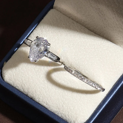 925 Sterling Silver 1.50ct Diamond Solitaire Engagement Ring