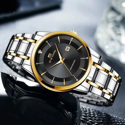 Luxury Stainless Steel Watch