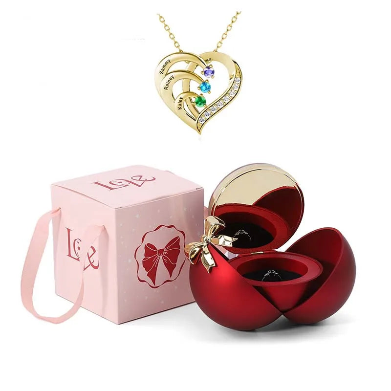 Luxury Rose Flower Ring Box – Make Your Proposal Unforgettable