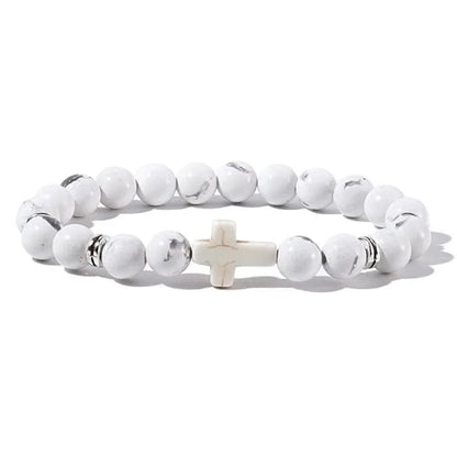 Men's Prayer Onyx Meditation Beads Bracelets