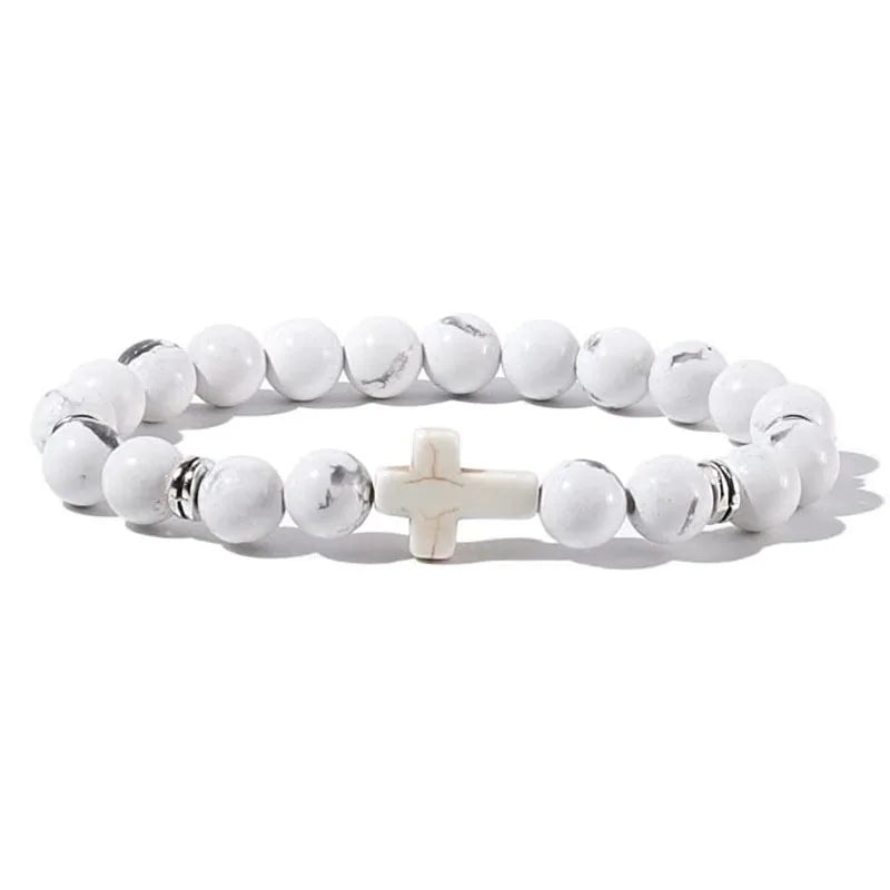 Men's Prayer Onyx Meditation Beads Bracelets