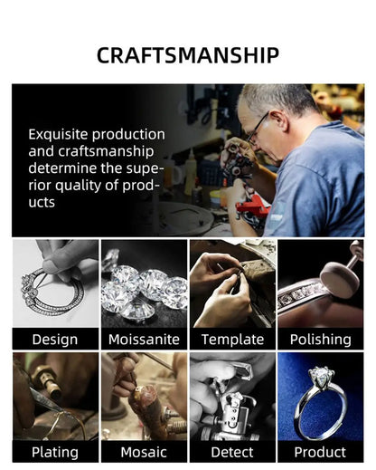 Mens Sterling Silver Bracelets -  Real 3/4/5/6.5MM Full Black Moissanite Tennis Bracelet for Women Men S925 Silver Link Bracelets Fine Jewelry