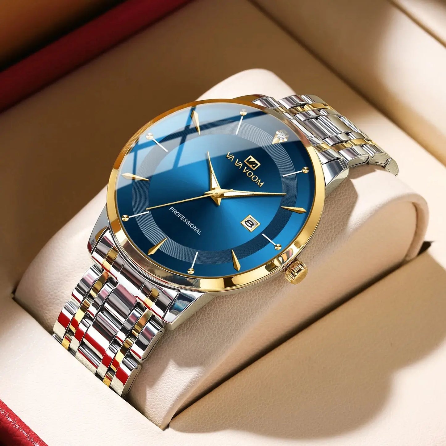 Luxury Stainless Steel Watch