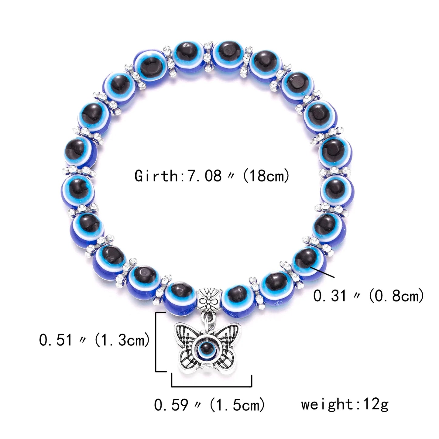 Halo Essence Evil Eye Bracelet