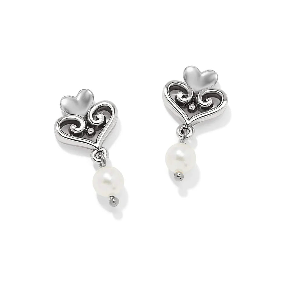 Alcazar Amor Pearl Post Drop Earrings JA0036