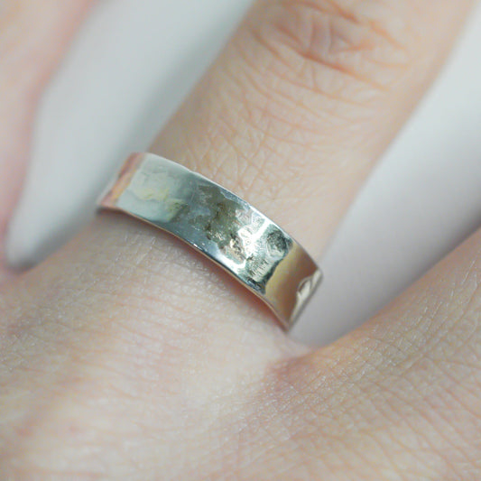 5mm Painted Silver Ring
