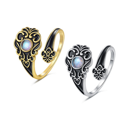 Retro Old Love Opal Ring For Women