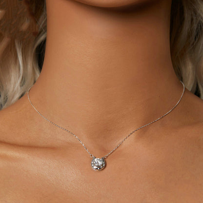 Women's Light Luxury Horseshoe Moissanite Necklace