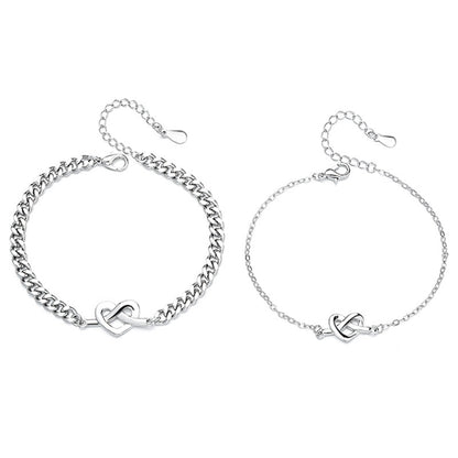 Men's And Women's Fashion Simple Truelove Knot Bracelet