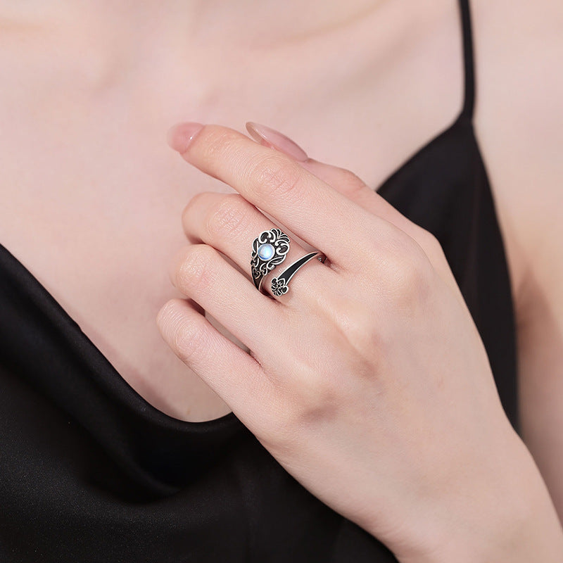 Retro Old Love Opal Ring For Women