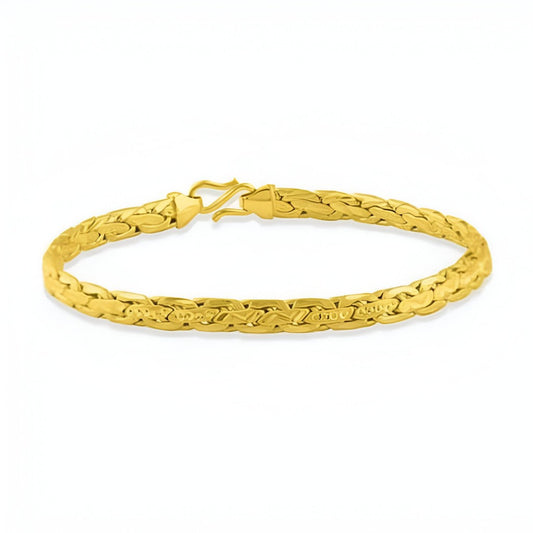 Women's Beautifull Stylish Gold Bracelet Size 10X9X4 CM  Color Gold