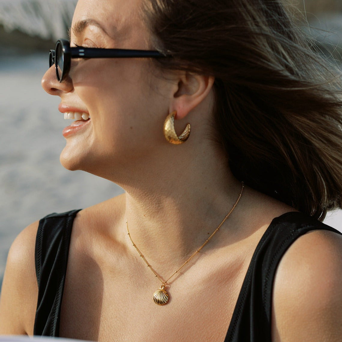 Anela Shell Pendant Necklace